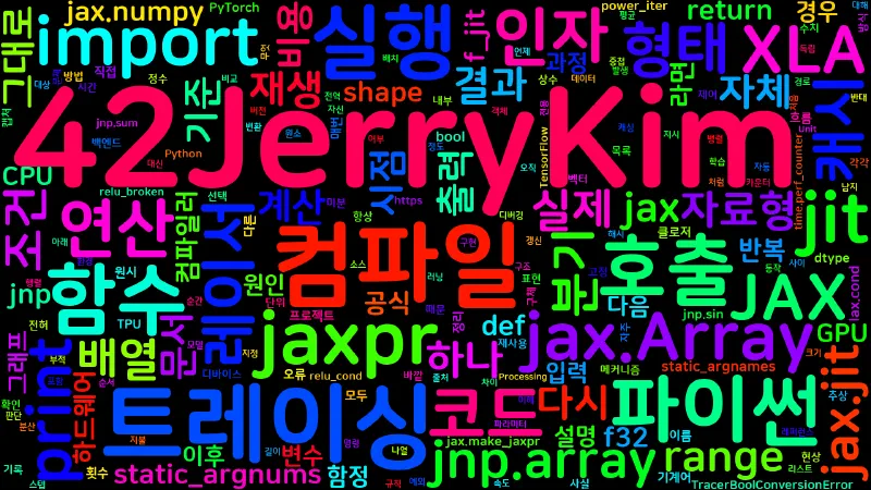 Featured image of post [JAX] 02. jit과 XLA 컴파일