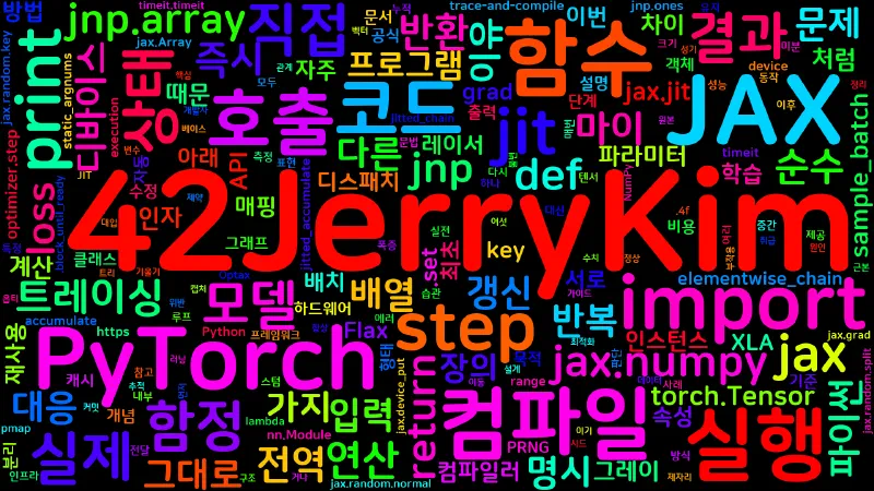 Featured image of post [JAX] 07. PyTorch에서 마이그레이션