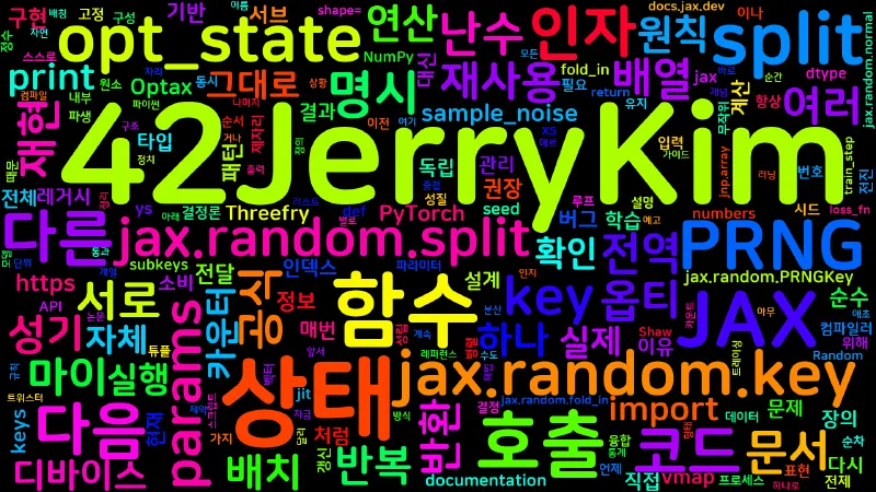 Featured image of post [JAX] 05. PRNG와 상태 관리