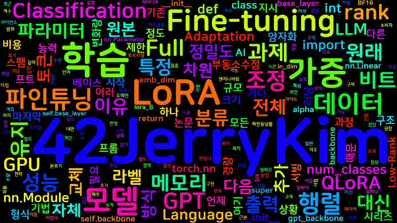 Featured image of post [LLM] 08. 파인튜닝 실전 — Classification Fine-tuning과 LoRA