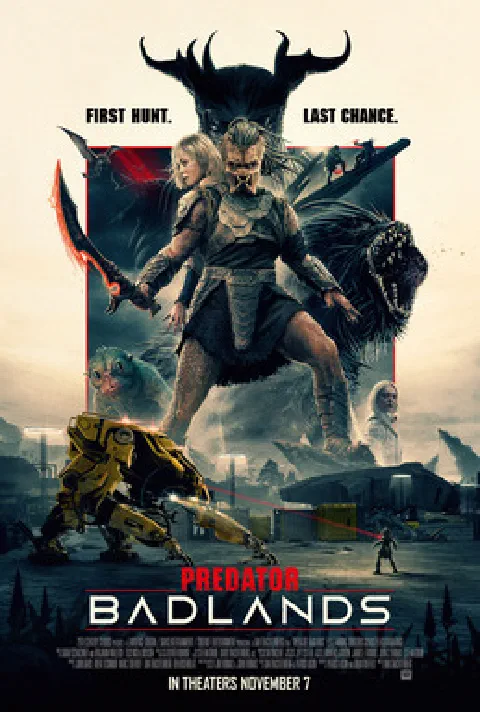 Predator: Badlands 공식 포스터