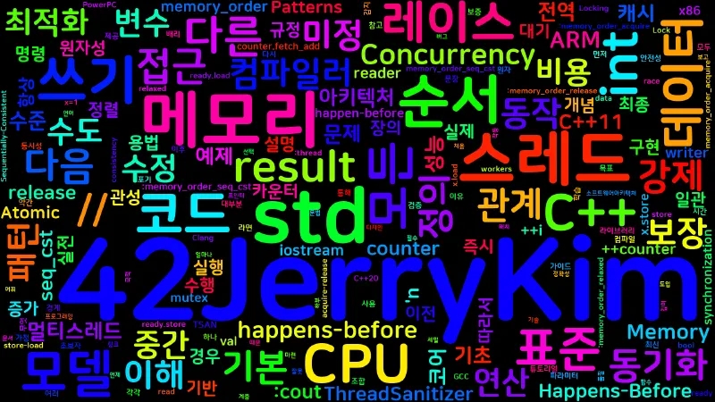 Featured image of post [Concurrency Patterns] 01. 동시성 기초와 C++ 메모리 모델