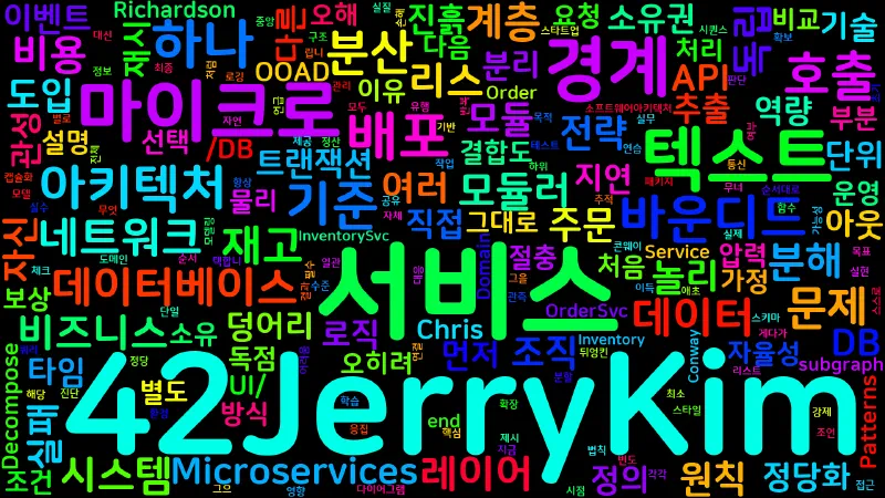 Featured image of post [OOAD] 17. 마이크로서비스 아키텍처와 OOAD