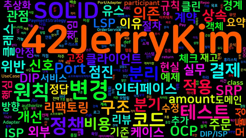 Featured image of post [OOAD] 04. SOLID 원칙 실무 적용
