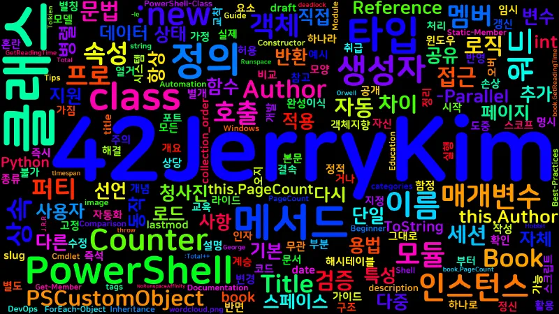 Featured image of post [PowerShell] 77. PowerShell 클래스(class 키워드)