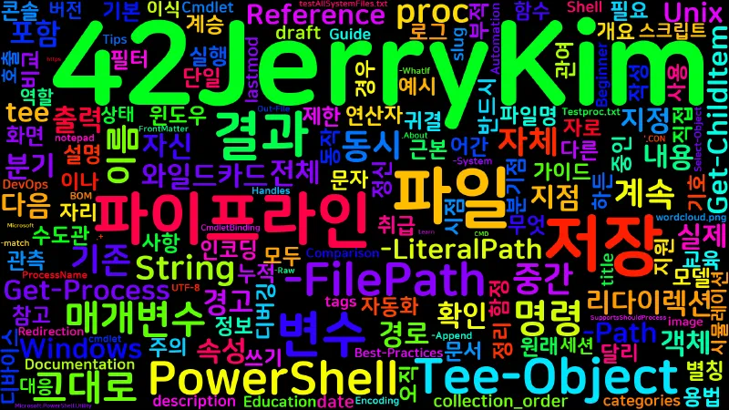 Featured image of post [PowerShell] 18. Tee-Object — 파이프라인 분기