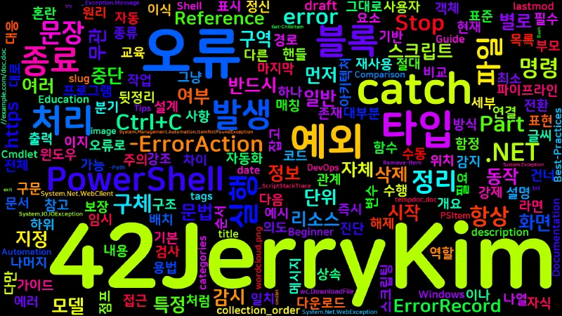Featured image of post [PowerShell] 65. try/catch/finally — 예외 처리