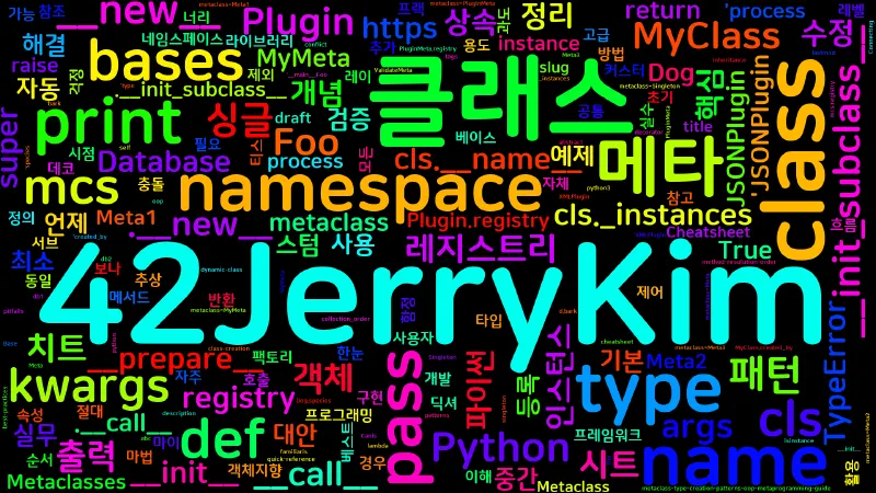 Featured image of post [Python Cheatsheet] 25. Metaclass - 클래스를 만드는 클래스