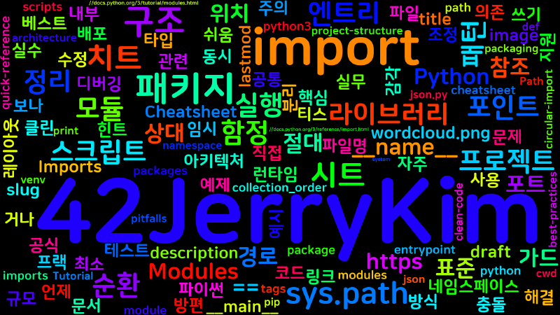 Featured image of post [Python Cheatsheet] 14. Modules & Imports - 구조/엔트리포인트