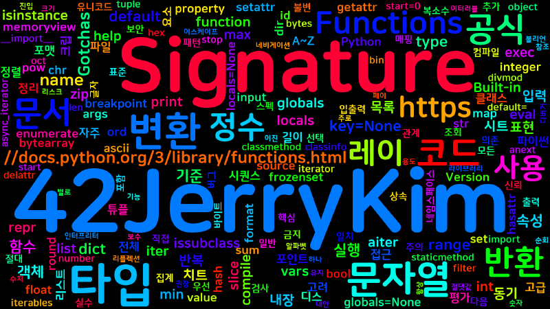 Featured image of post [Python Cheatsheet] 02. Built-in Functions
