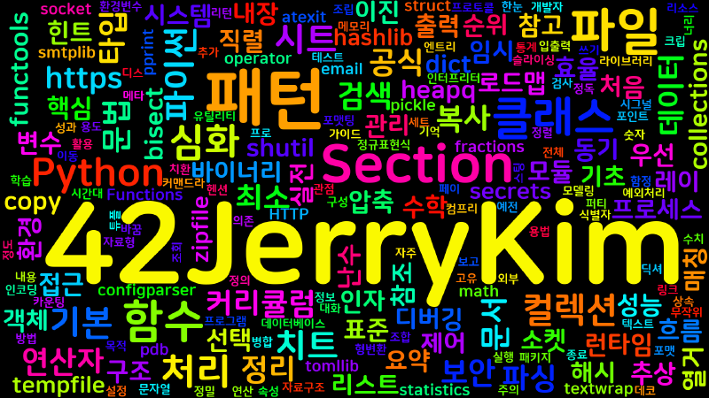 Featured image of post [Python Cheatsheet] 00. Overview - 사용법/커리큘럼/로드맵