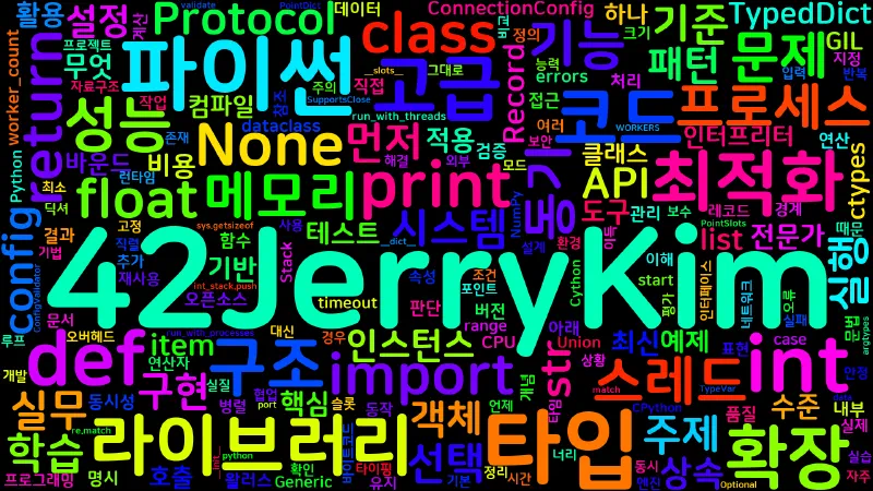 Featured image of post [Python Master] 30. 고급 주제들 - GIL/타입 시스템/C 확장