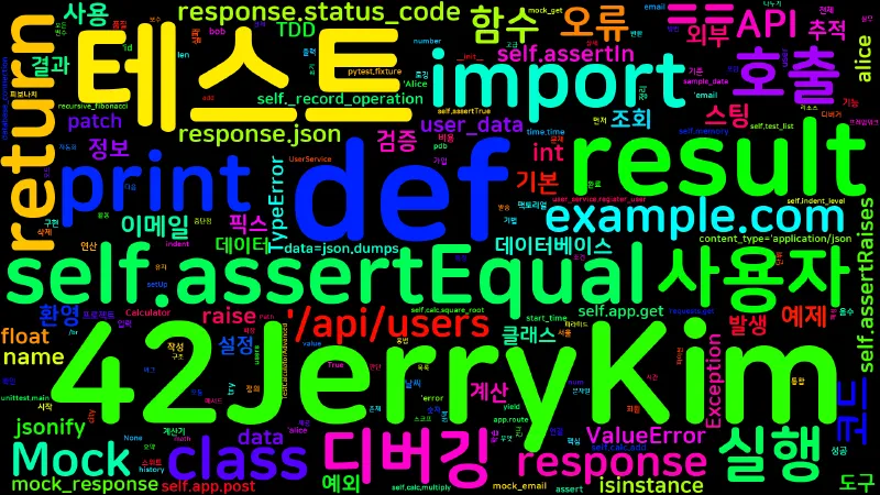Featured image of post [Python Master] 24. 테스팅과 디버깅 - pytest/TDD/mocking