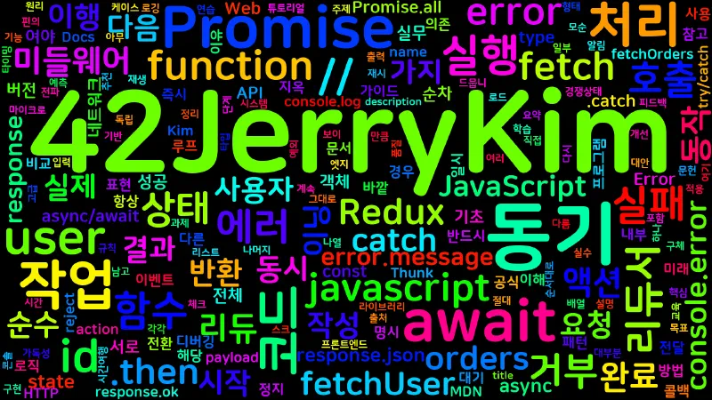 Featured image of post [Redux] 04. 비동기 JavaScript - Promise와 async/await