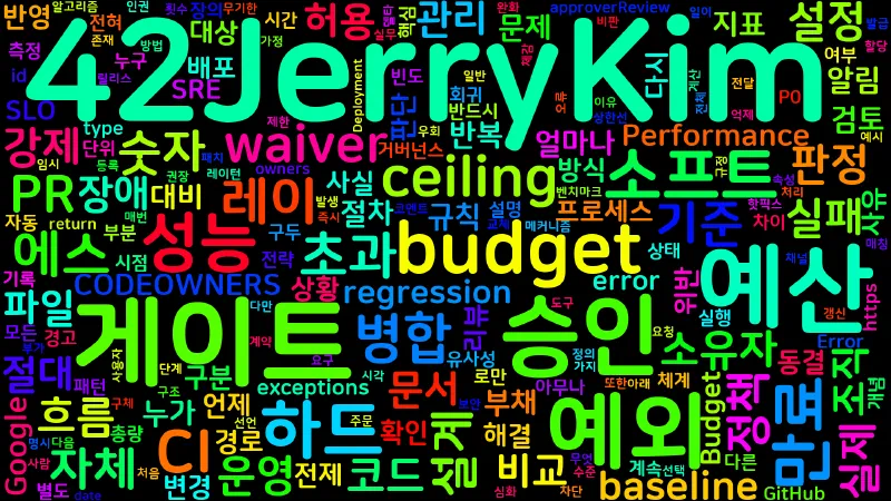 Featured image of post [Regression 12] Performance Budget 운영