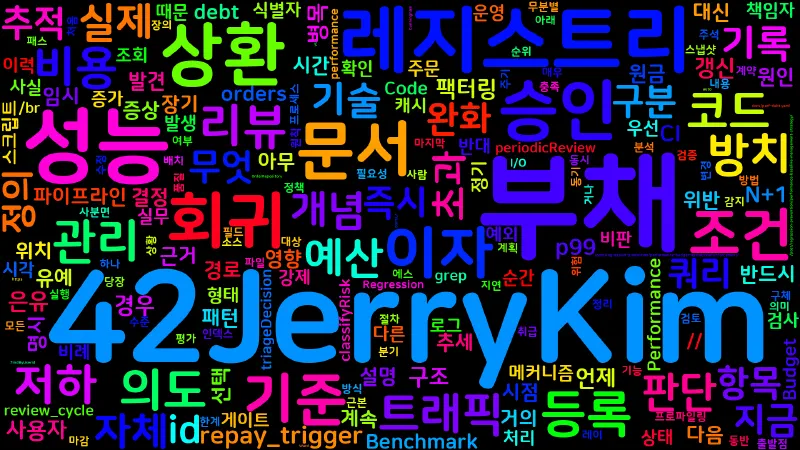 Featured image of post [Regression 12] 성능 부채 관리