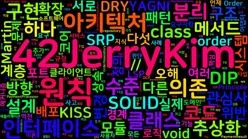 Featured image of post [Software Architecture] 02. 아키텍처 설계 원칙