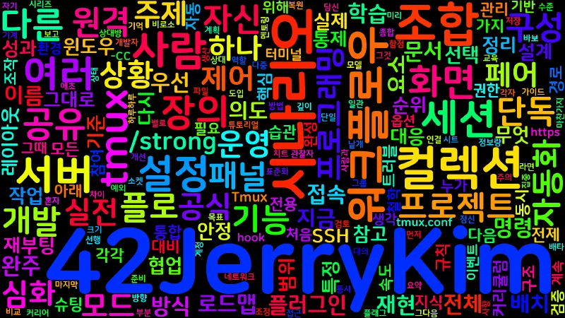 Featured image of post [Tmux] 21. 실전 워크플로우 설계와 로드맵