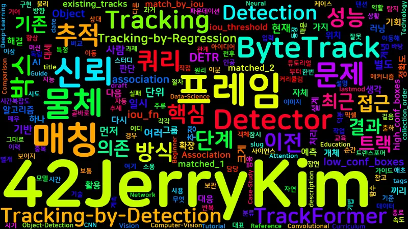 Featured image of post [Vision AI] 06. Tracking — ByteTrack과 TrackFormer
