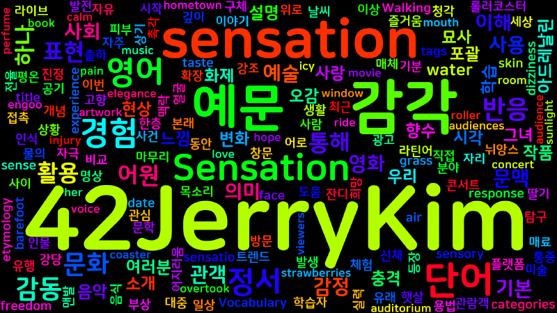 Featured image of post [Vocabulary] Sensation: 감각과 감동을 아우르는 단어 탐구