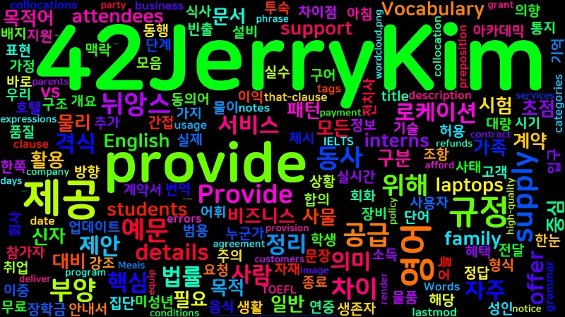 Featured image of post [Vocabulary] Provide의 의미와 활용 - 쓰임과 예문