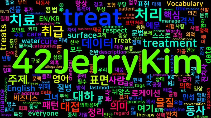 Featured image of post [Vocabulary] treat의 의미와 쓰임 - 동사 핵심 정리