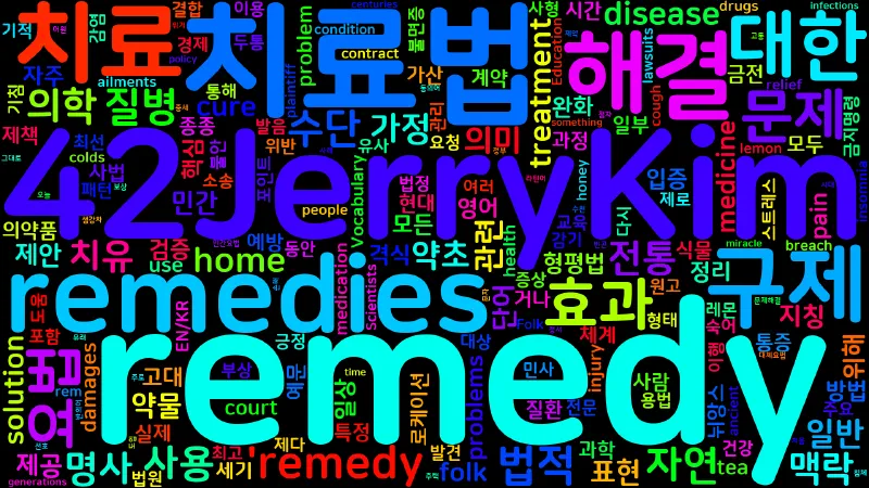 Featured image of post [Vocabulary] remedy의 의미와 쓰임 - 명사 핵심 정리
