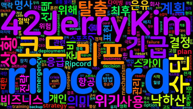 Featured image of post [Vocabulary] ripcord의 의미와 쓰임 - 명사 핵심 정리