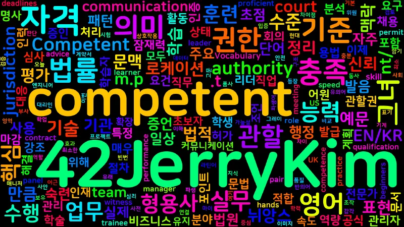 Featured image of post [Vocabulary] competent의 의미와 쓰임 - 형용사 핵심 정리