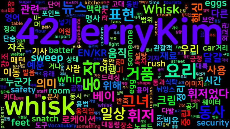 Featured image of post [Vocabulary] whisk의 의미와 쓰임 - 동사 핵심 정리